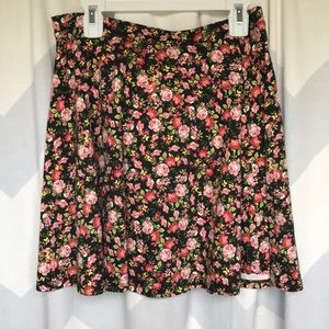 cute floral skater skirt